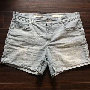 Anthro Pilcro Letterpress Denim Shorts- 12